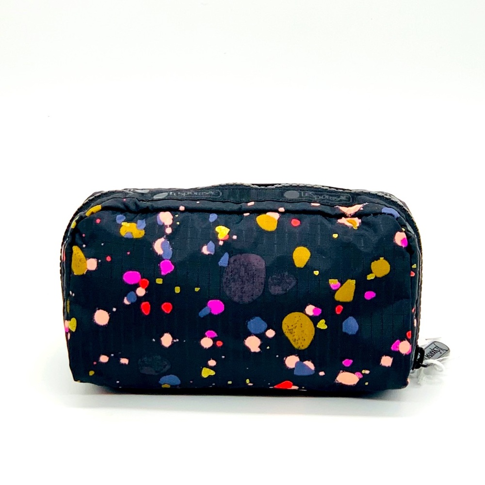 LeSportsac ✨💗Pebbles and Hearts Rectangular Cosmetic Pouch